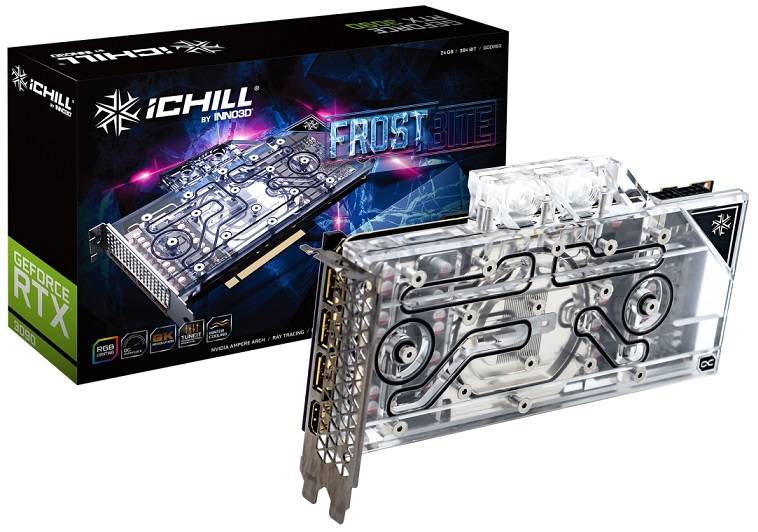 INNO3D GeForce RTX 3090 ICHILL FROSTBITE