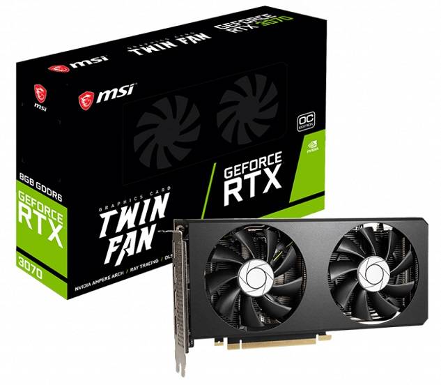 MSI GeForce RTX 3070 TWIN FAN OC