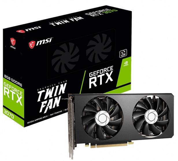 MSI GeForce RTX 3070 TWIN FAN