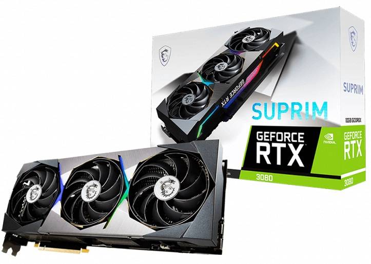 MSI GeForce RTX 3080 SUPRIM 10G