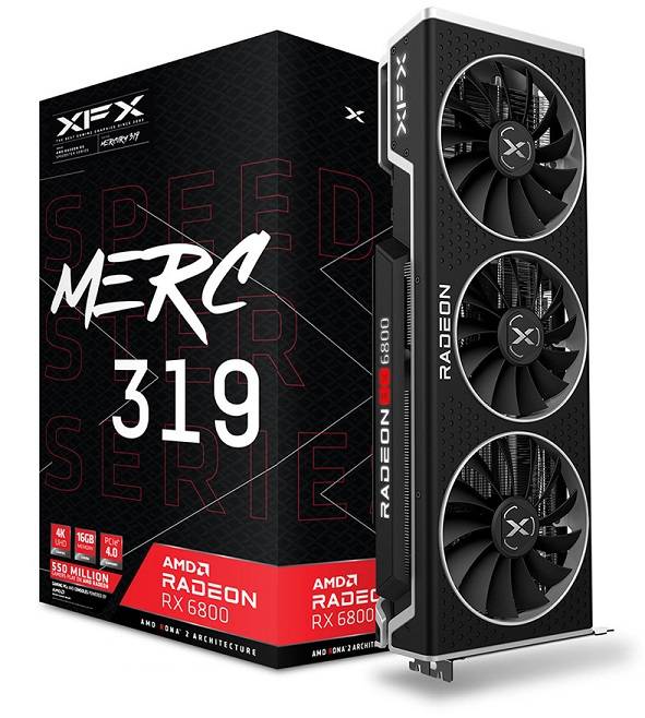XFX Speedster MERC319 Radeon RX 6800 BLACK