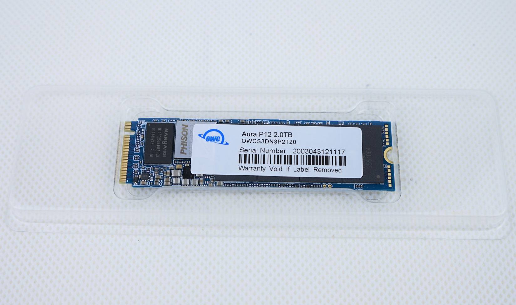 OWC Aura P12 PCIe NVMe SSD