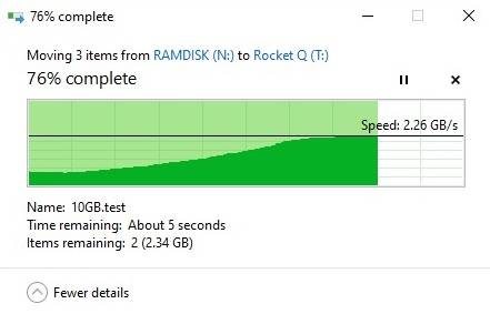 Sabrent Rocket Q PCIe NVMe SSD