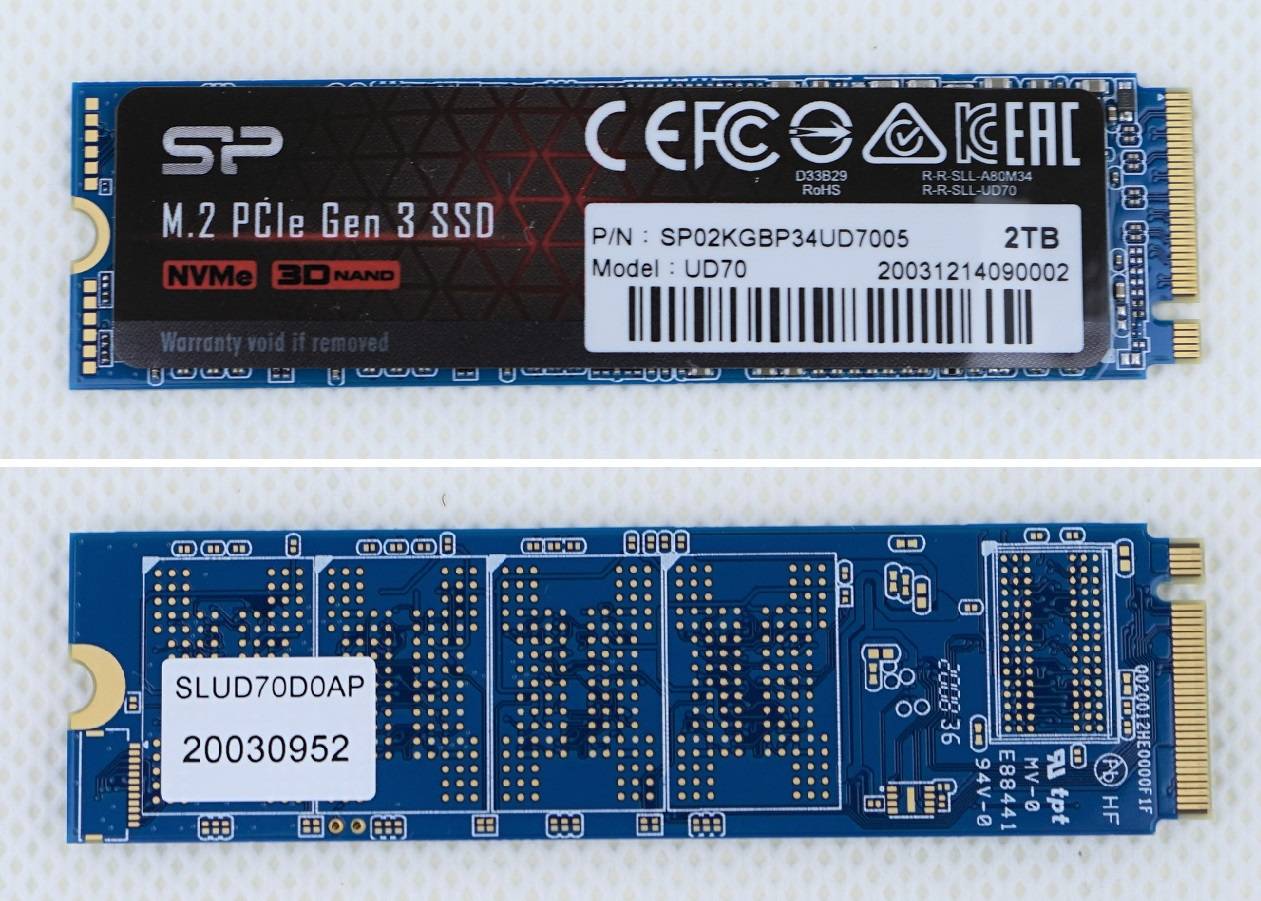 Silicon Power UD70 PCIe NVMe SSD