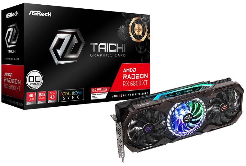 ASRock Radeon RX 6800 XT Taichi X 16G OC