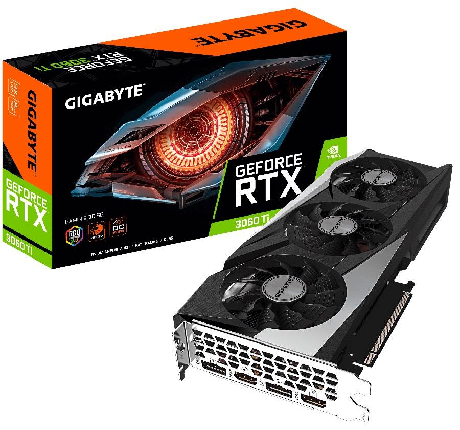 GIGABYTE GeForce RTX 3060 Ti GAMING OC 8G