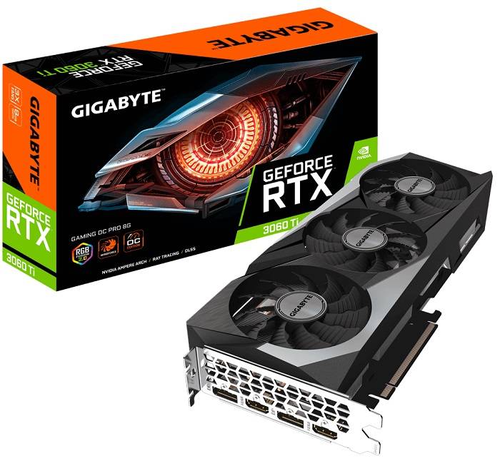 GIGABYTE GeForce RTX 3060 Ti GAMING OC PRO 8G