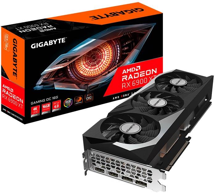 GIGABYTE Radeon RX 6900 XT GAMING OC 16G