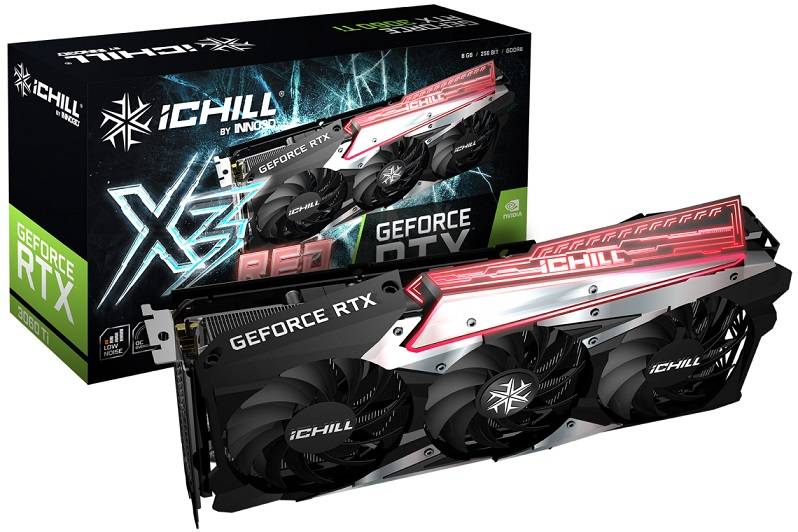 INNO3D GeForce RTX 3060 Ti ICHILL X3 RED