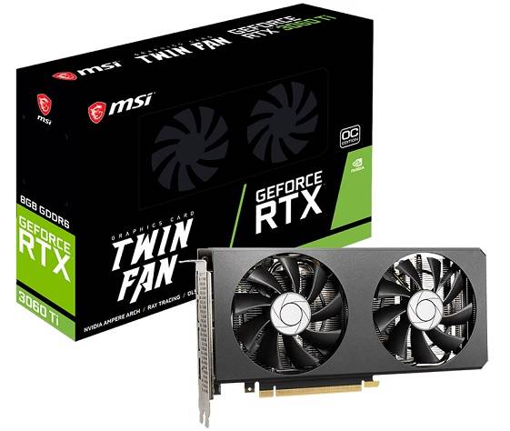 MSI GeForce RTX 3060 Ti TWIN FAN OC