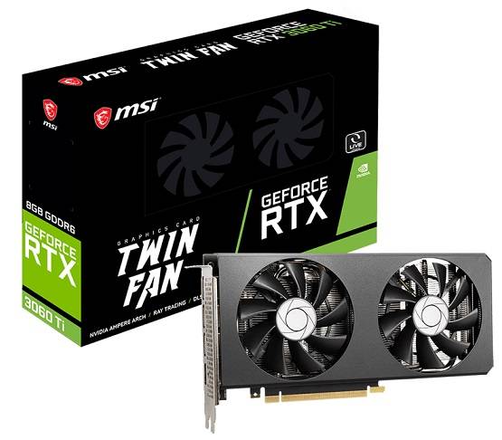 MSI GeForce RTX 3060 Ti TWIN FAN