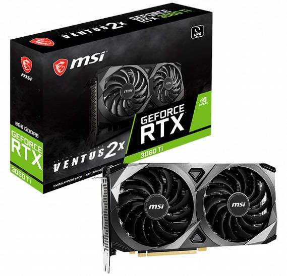 MSI GeForce RTX 3060 Ti VENTUS 2X