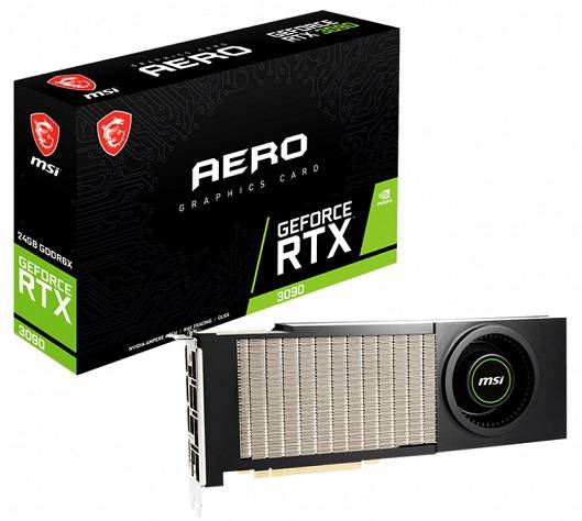 MSI GeForce RTX 3090 AERO 24G