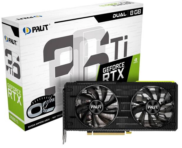 Palit GeForce RTX 3060 Ti Dual OC