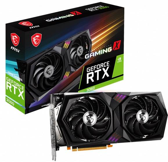 MSI GeForce RTX 3060 GAMING X 12G