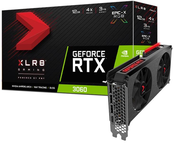 PNY XLR8 Gaming GeForce RTX 3060 REVEL EPIC-X RGB