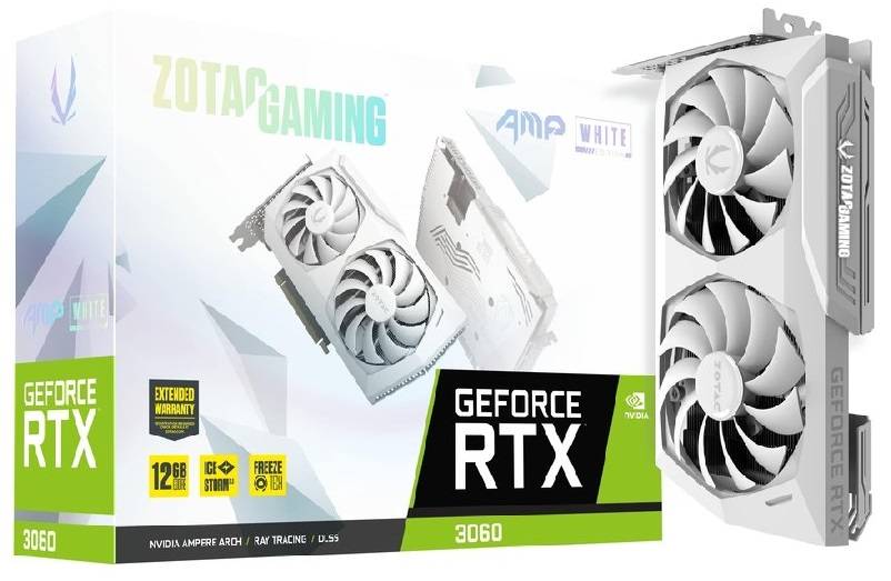 ZOTAC GeForce RTX 3060 AMP White Edition