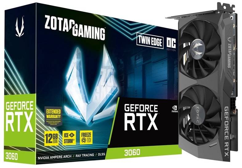 ZOTAC GeForce RTX 3060 Twin Edge OC