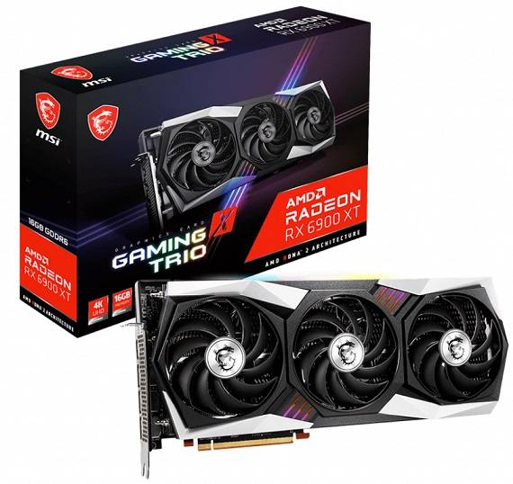 MSI Radeon RX 6900 XT GAMING X TRIO 16G