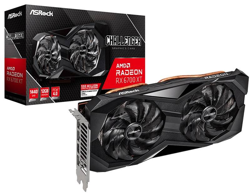 ASRock Radeon RX 6700 XT Challenger D 12GB