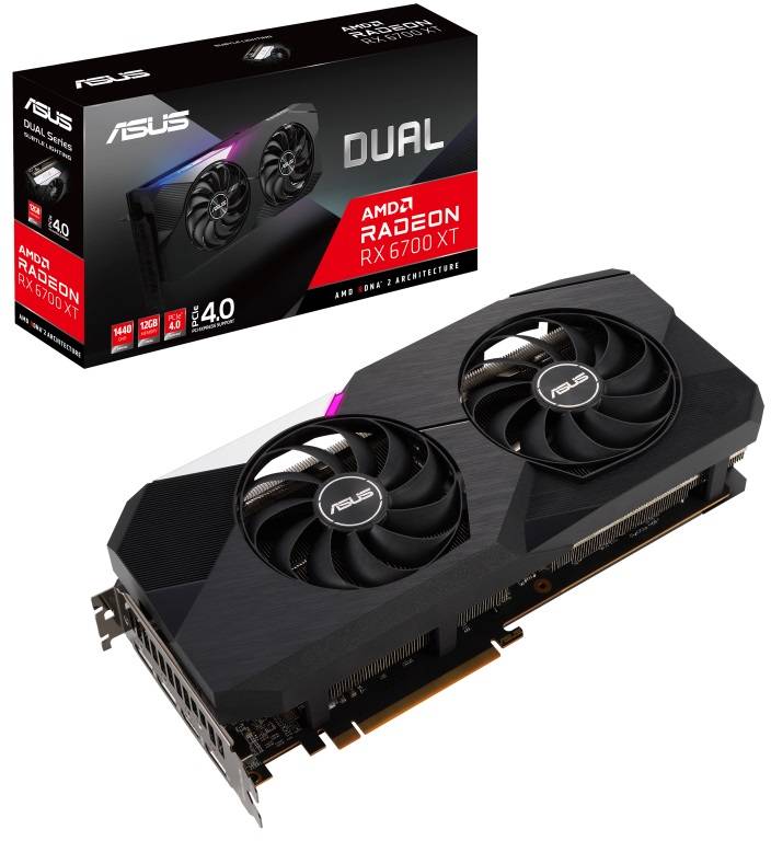 ASUS Radeon RX 6700 XT Dual