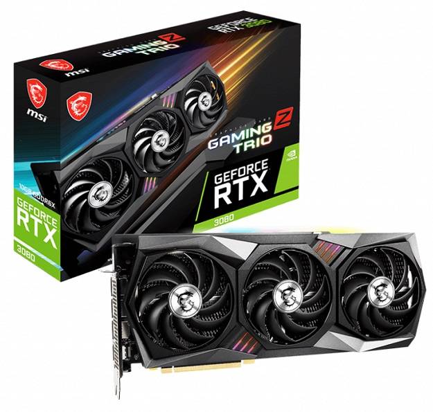 MSI GeForce RTX 3080 GAMING Z TRIO 10G