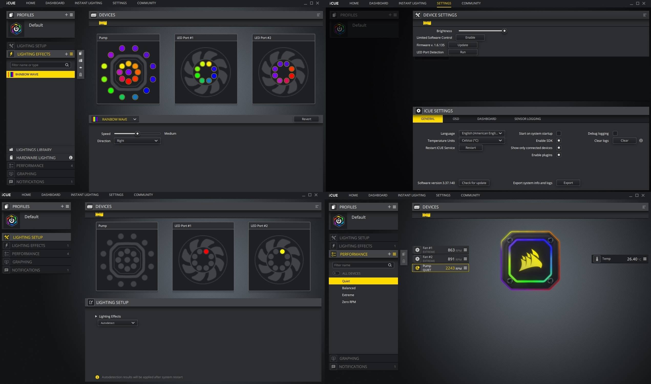 Pendingin CPU Corsair iCUE H115i ELITE CAPELLIX AIO