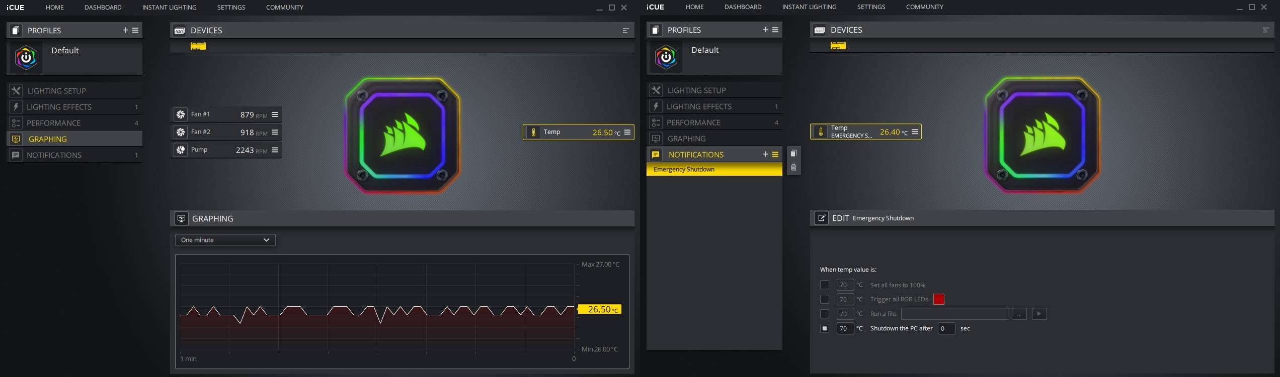 Corsair iCUE H115i ELITE CAPELLIX AIO CPU Cooler