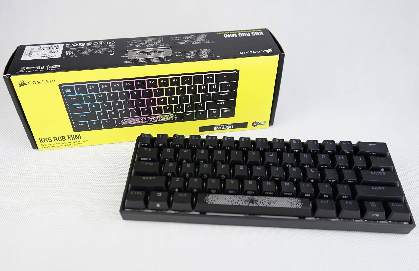 Corsair K65 RGB MINI 60% Mechanical Keyboard