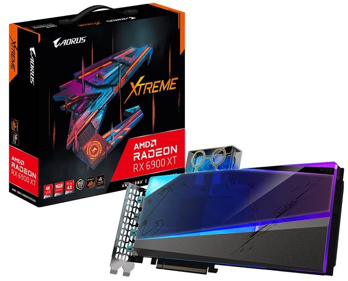 GIGABYTE AORUS Radeon RX 6900 XT XTREME WATERFORCE WB