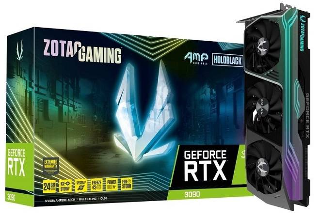 ZOTAC GeForce RTX 3090 AMP Core Holo
