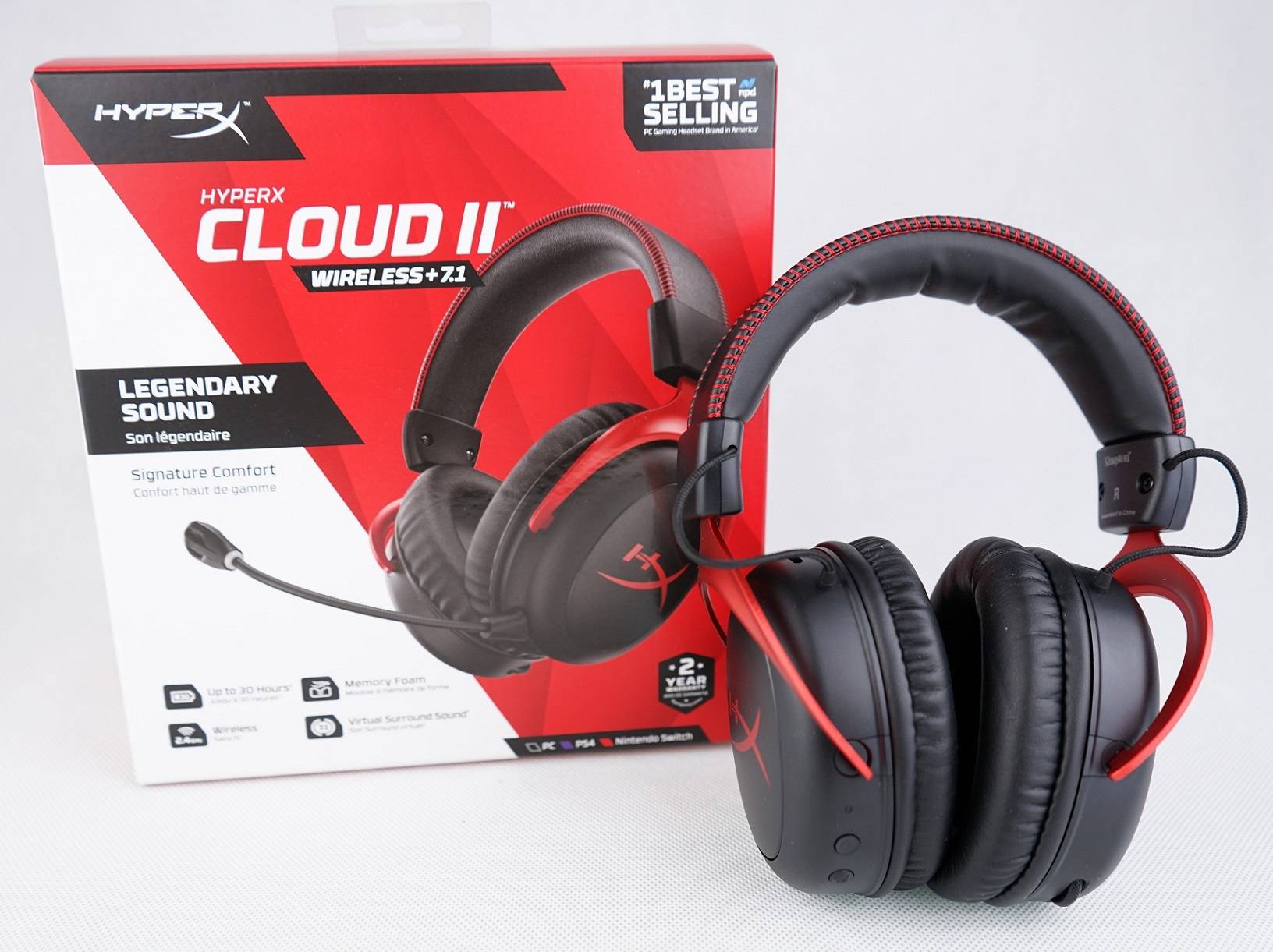 HyperX Cloud II Wireless Gaming Headset