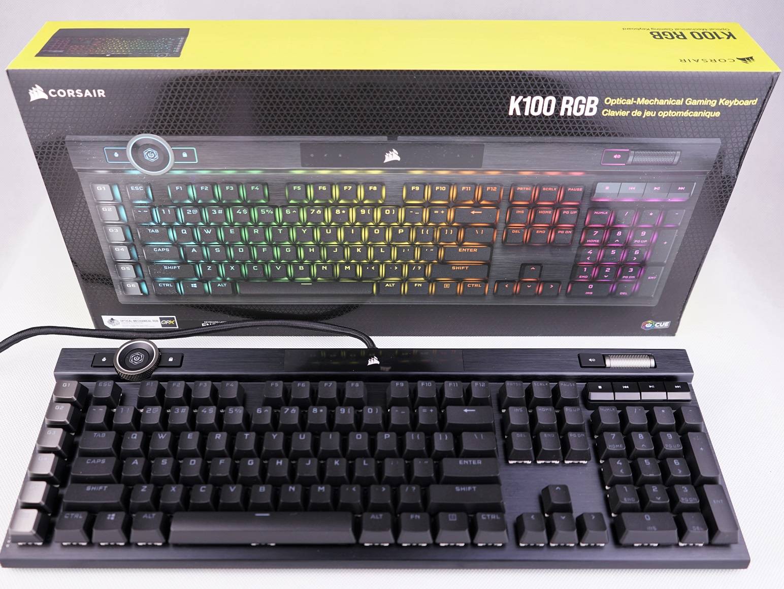 Corsair K100 RGB Mechanical Keyboard (OPX)