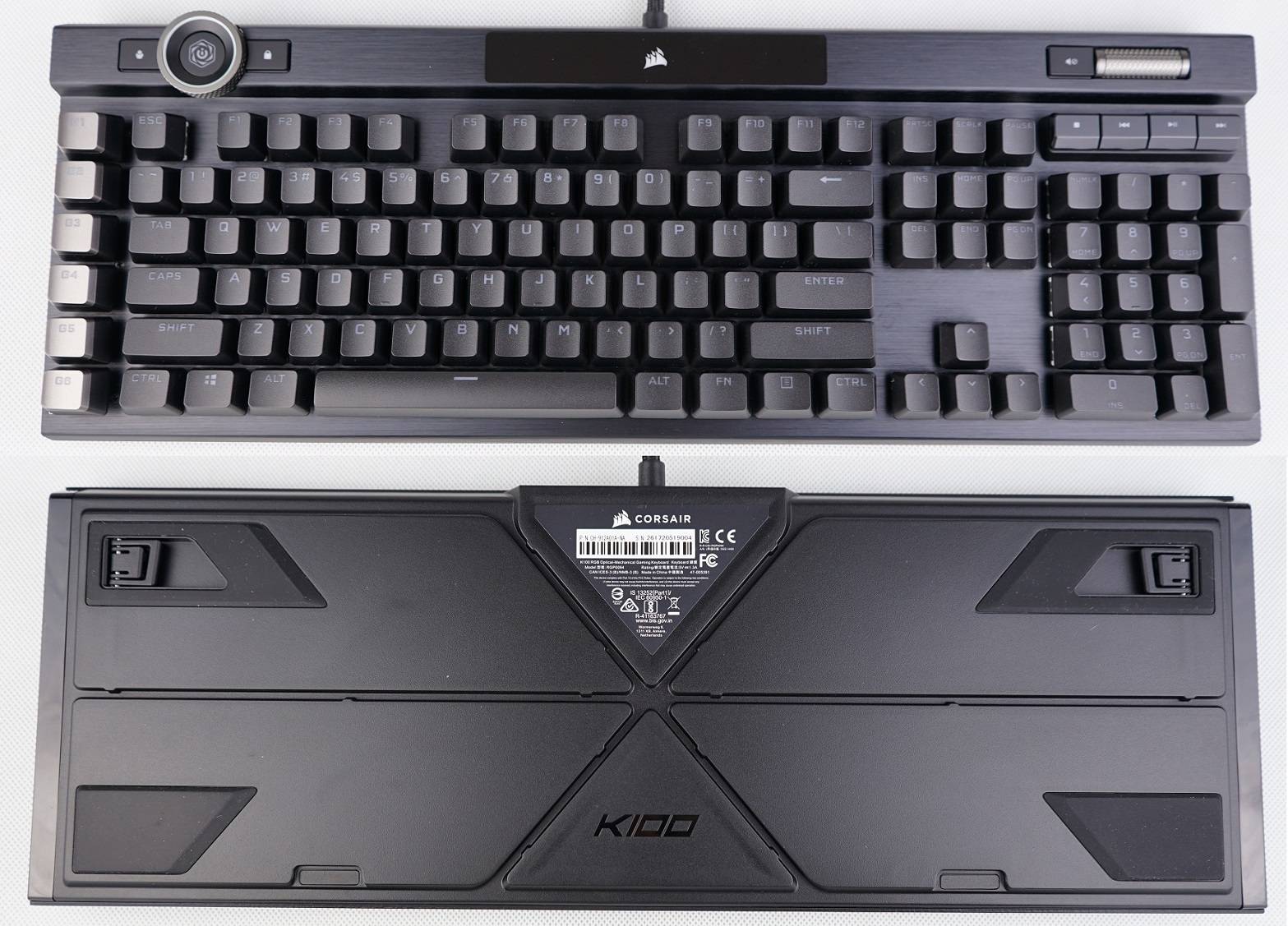 Corsair K100 Keyboard unboxing and review 