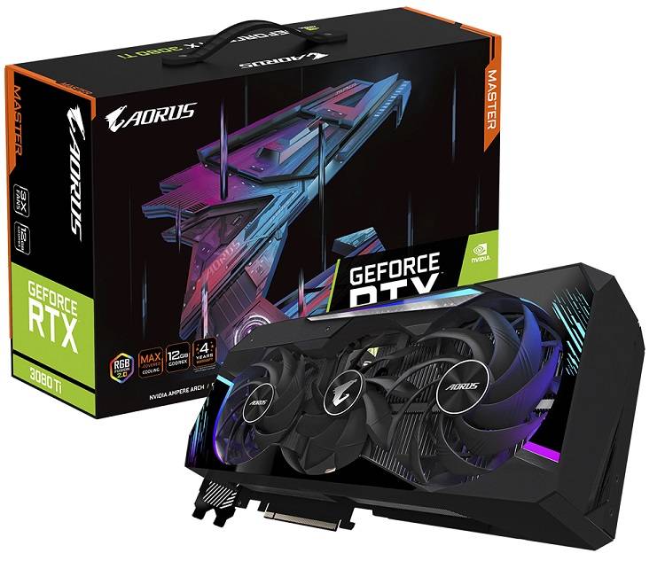 GIGABYTE AORUS GeForce RTX 3080 Ti MASTER 12G