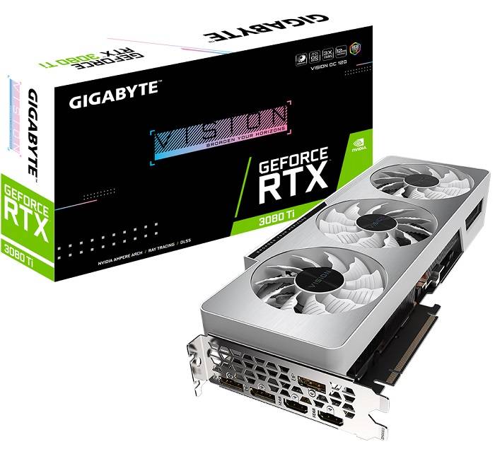 GIGABYTE GeForce RTX 3080 Ti VISION OC 12G