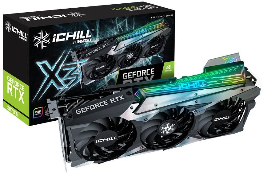 INNO3D GeForce RTX 3070 Ti iCHILL X3