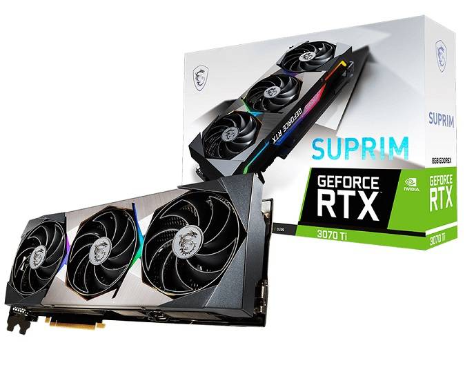 MSI GeForce RTX 3070 Ti SUPRIM 8G