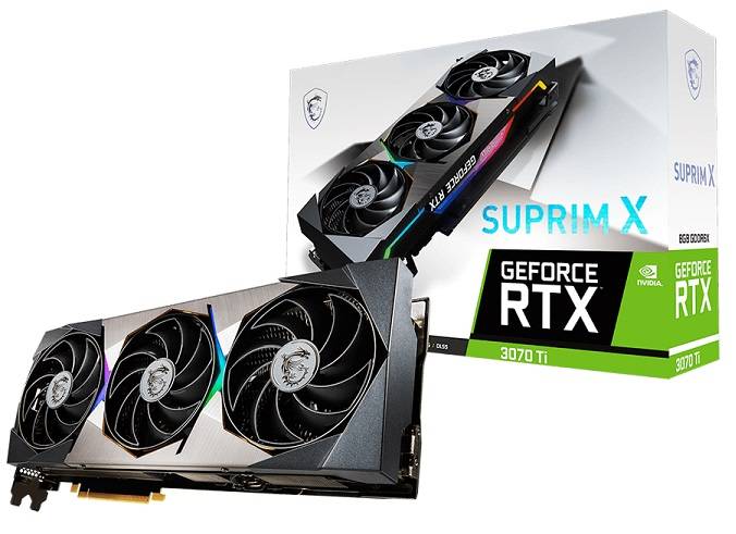 MSI GeForce RTX 3070 Ti SUPRIM X 8G