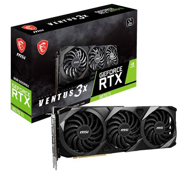 MSI GeForce RTX 3070 Ti VENTUS 3X 8G