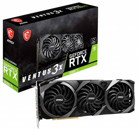 MSI GeForce RTX 3080 Ti VENTUS 3X 12G