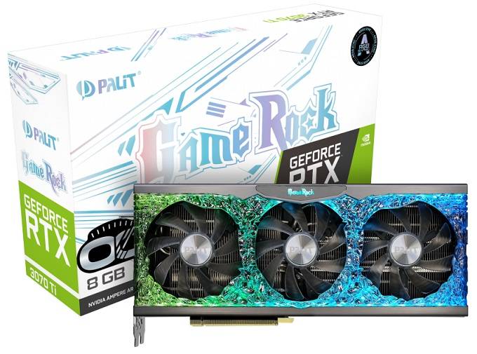 Palit GeForce RTX 3070 Ti GameRock OC