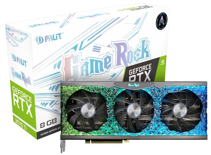 Palit GeForce RTX 3070 Ti GameRock