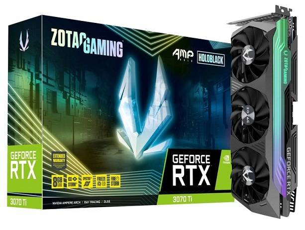 ZOTAC GeForce RTX 3070 Ti AMP Holo