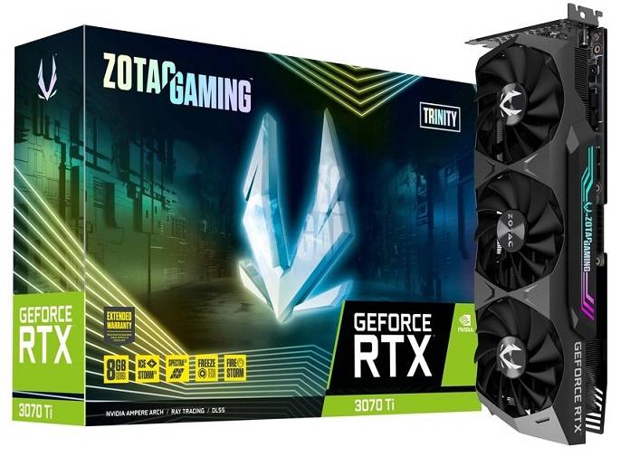 ZOTAC GeForce RTX 3070 Ti Trinity