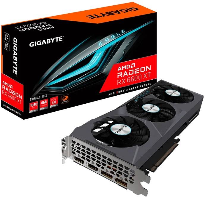 GIGABYTE Radeon RX 6600 XT EAGLE 8G