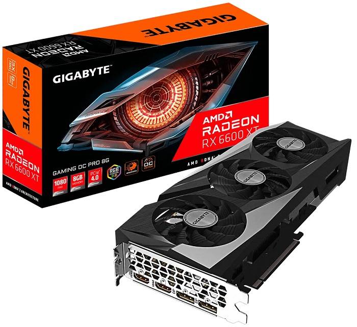 GIGABYTE Radeon RX 6600 XT GAMING OC PRO 8G