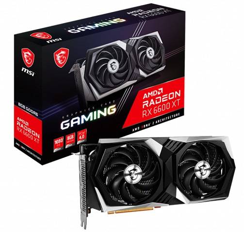 MSI Radeon RX 6600 XT GAMING 8G