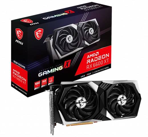 MSI Radeon RX 6600 XT GAMING X 8G