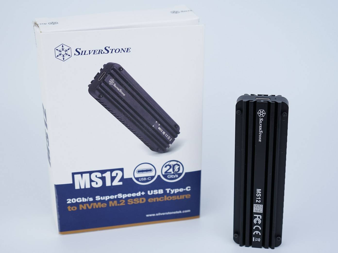 Kandang SSD M.2 SilverStone MS12 Eksternal
